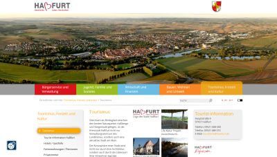 Stadt Haßfurt Tourismus Freizeit und Kultur