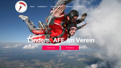 Fallschirmspringen Fallschirm Sportzentrum Haßfurt